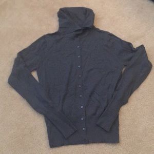 MINI Cardigan Sweater. 100% wool. Size Medium